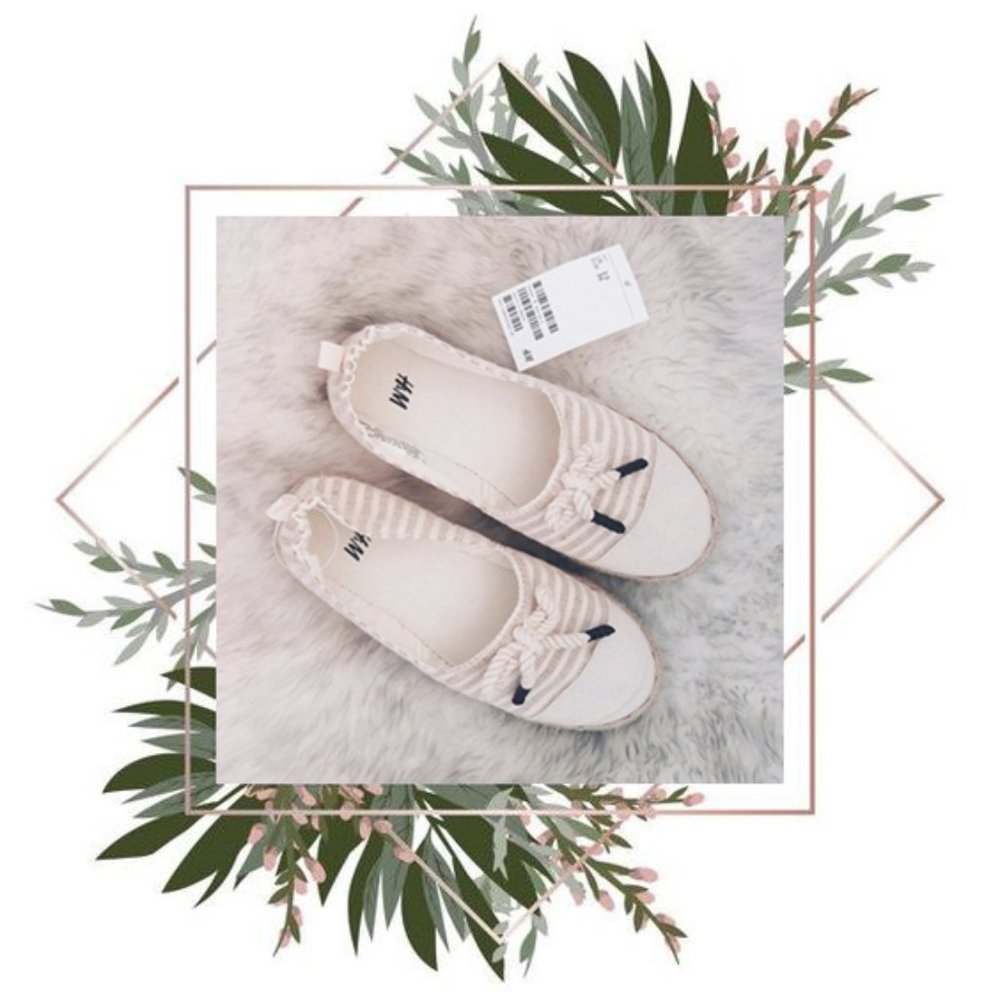 𝙇𝘼𝙎𝙏 𝘾𝙃𝘼𝙉𝘾𝙀H&M | Espadrilles US4.5/Kids3